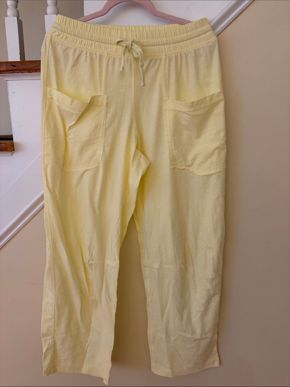 Rae mode yellow jogger pants